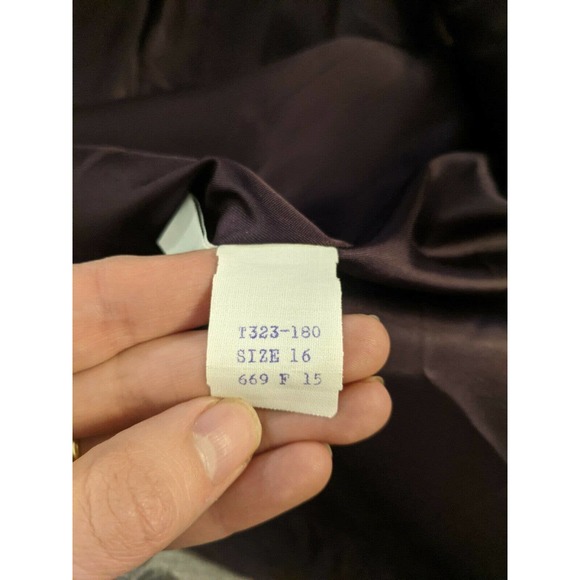 Pendleton Vintage Purple Virgin Wool Blazer - Picture 5 of 6